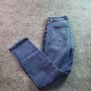 NY & Company High Waist Curvy Boyfriend Jeans Dark Wash Size‎ 4